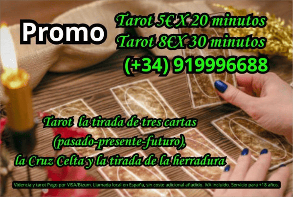 Videntes españolas baratas 5 euros 20 minutos, lecturas economicas de tarot