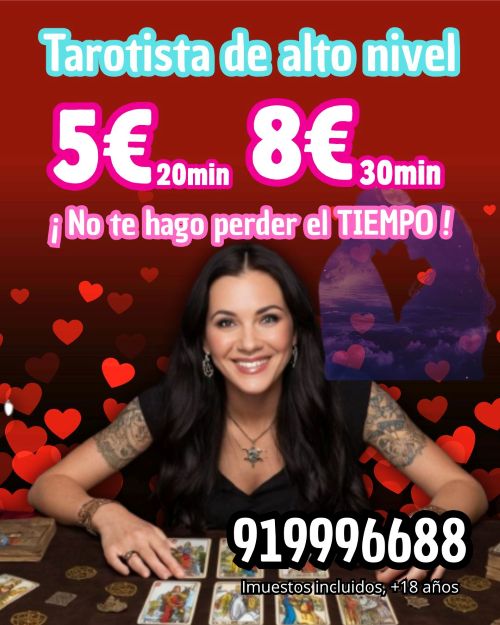 Tarotista en línea 8 euros 30 minutos, lectura de tarot por teléfono